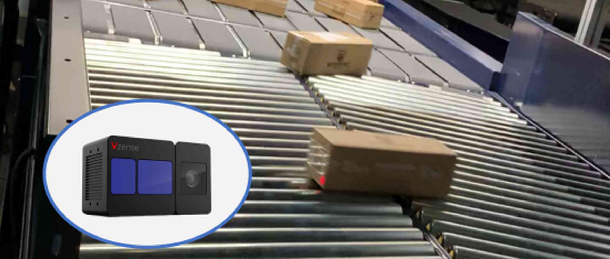 How Vzense RGB-D camera DCAM560C assists with parcels-singulators?