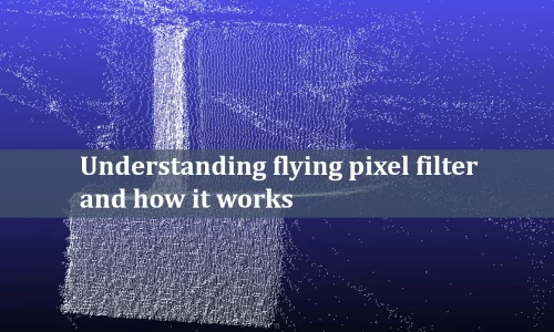 Cover image for the article of flying pixel filter.