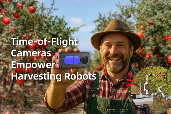 Goermicro-3D-ToF-camera-on-harvesting robots