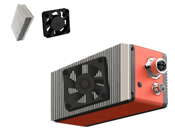 Schematic diagram of cooling fan